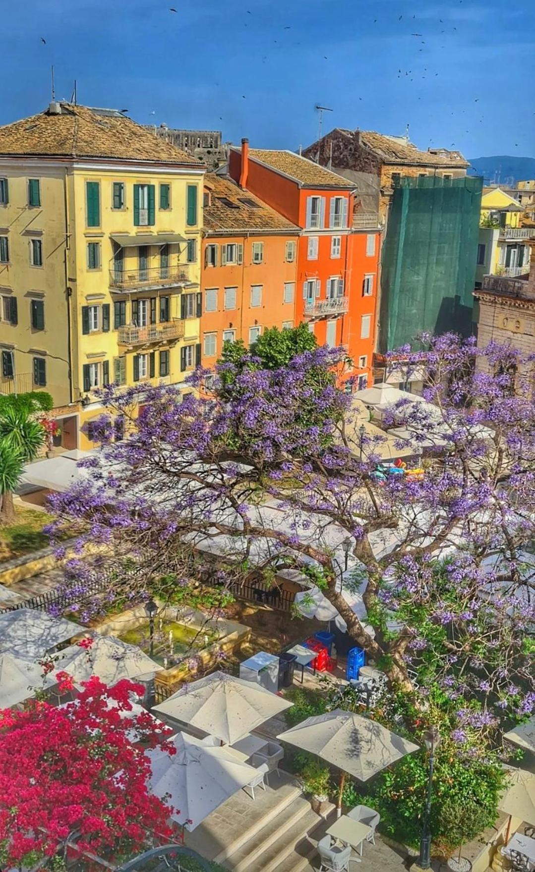 Old Town Hall Apartment Corfu  Bagian luar foto